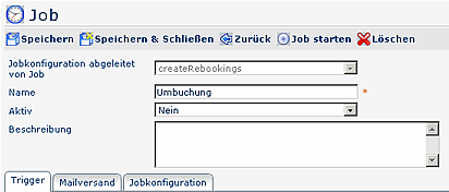job umbuchung job umbuchung